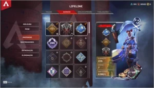 conta herança wraith - Apex Legends