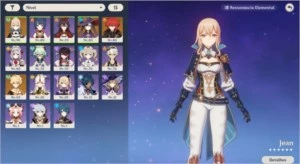 Conta AR lvl 53 - Genshin Impact