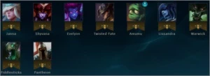 Conta prata v - League of Legends LOL