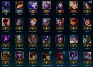 Conta prata v - League of Legends LOL