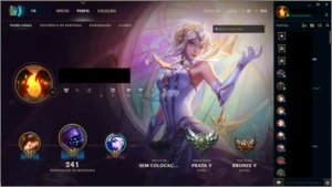 Conta prata v - League of Legends LOL