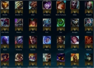 Conta prata v - League of Legends LOL