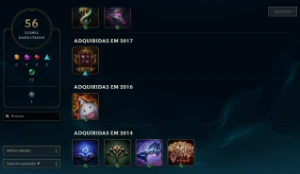 Conta Fa EX Esmeralda UPADA A MÃO - League of Legends LOL