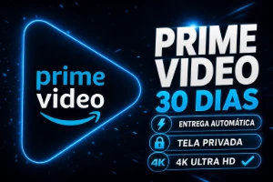Prime Video 30 Dias Tela Privada | ⚡ Entrega Automática - Assinaturas e Premium