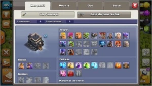 Conta CV 9 FULL - Clash of Clans