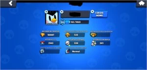 Conta de Brawl stars 10K de troféus