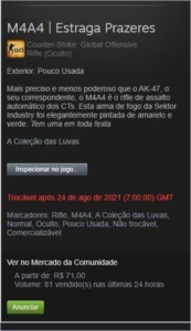 Conta cs go com skins , prime e na MD10 - Counter Strike