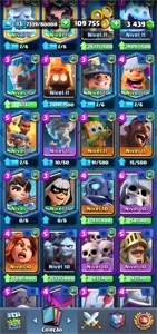 6anos de conta/+100kgold/+3.4k de gemas preço desapego - Clash Royale