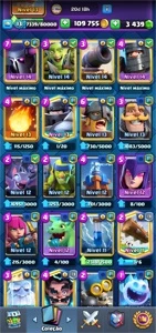 6anos de conta/+100kgold/+3.4k de gemas preço desapego - Clash Royale