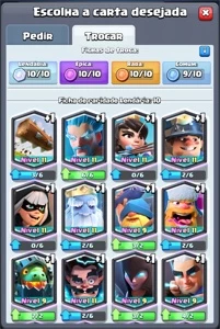 6anos de conta/+100kgold/+3.4k de gemas preço desapego - Clash Royale