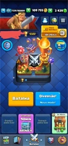 6anos de conta/+100kgold/+3.4k de gemas preço desapego - Clash Royale