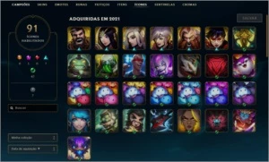 Conta Plat 3 70% WR MMR D4 - League of Legends LOL