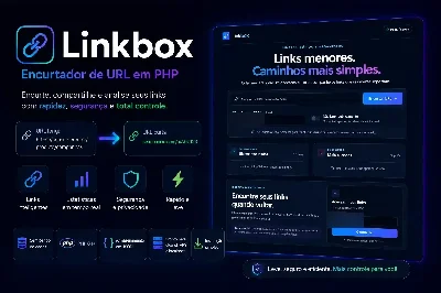 Linkbox — Script Encurtador de URL em PHP sem Banco de Dados - Sites, Lojas e Sistemas Prontos Sites e Scripts