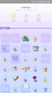 Conta de Pokémon GO 3ª Geração