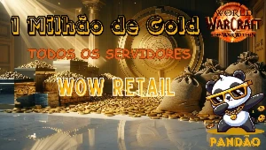 1 MILHÃO (1M) DE GOLD WOW TODOS OS SERVIDORES