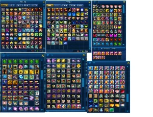 Conta La Dmo Omega Full End Game 5 sss+ +Zero unity - Digimon Masters Online