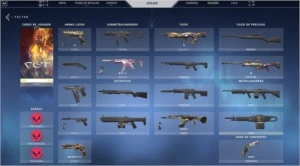 Conta de Valorant 500 REAIS em SKINS (BARATO NAO JOGO MAIS)