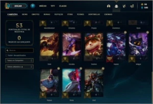 Conta Diamante 2 - League of Legends LOL