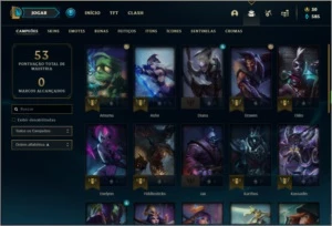 Conta Diamante 2 - League of Legends LOL