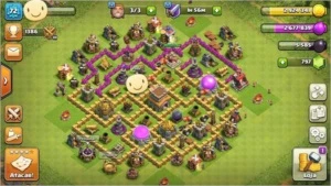 Clash of clans cv8 barato