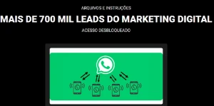 Pacote com +700 mil Lead do Marketing Digital📕💻 + Bônus🎁