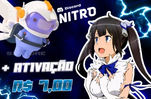 Discord Nitro 1 Mês 2 Impulsos + Ativação
