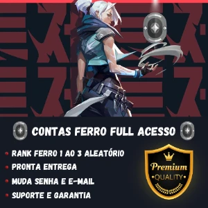 Contas Ferro De Valorant - Full Acesso! - League of Legends LOL