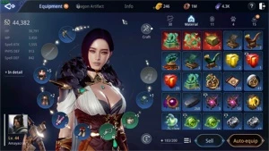 CONTA MIRA - 44,3K PP - LVL 44 - SA21 - MIR4
