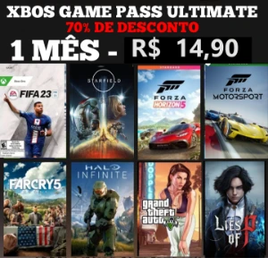 Xbox Game pass ultimate 1 Mês promoção - Assinaturas e Premium
