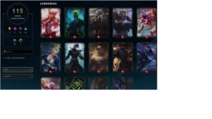 Conta de LoLzin top demais (Ja gastei 2mil reais nela) - League of Legends