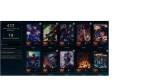 Conta de LoLzin top demais (Ja gastei 2mil reais nela) - League of Legends