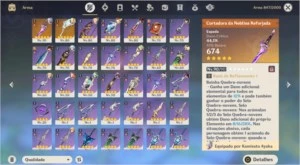 GENSHIN AR 55 - 8 CHARACTERS 5* - 2 WEAPONS 5* - Genshin Impact