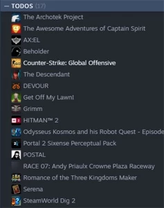 Conta Steam 13 Anos