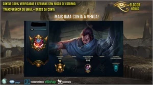 Conta Ouro 1 Smurf 65% Win Rate - League of Legends LOL