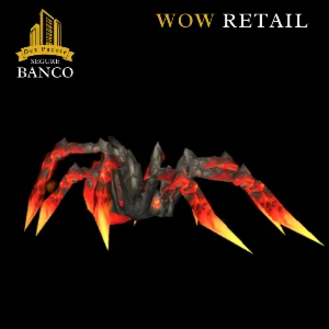 Mascote WoW - SPIDER FLAME (World of warcraft - Retail) Mini