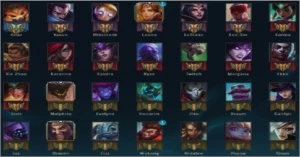 Conta B1 MMR ALTO// 77 Champions e 30 Skins - League of Legends LOL