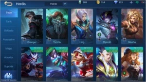 Conta Mobile Legends