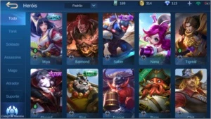 Conta Mobile Legends