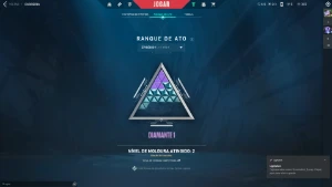 CONTA VALORANT ASCENDENTE 2 COM CHAVEIRO IMORTAL E SKINS