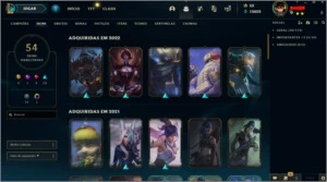 Conta LoL LV. 198 - League of Legends