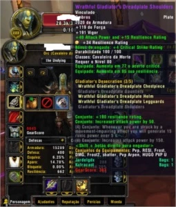 Conta full WoW Brasil - Blizzard