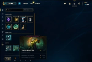 Conta platina 4 SEM EMAIL CONFIRMADO - League of Legends LOL
