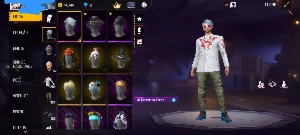 Conta Free Fire Completa: Peitorais, Emotes Raros e Armas...