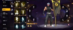 Conta Free Fire Completa: Peitorais, Emotes Raros e Armas...