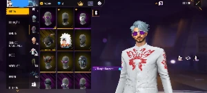 Conta Free Fire Completa: Peitorais, Emotes Raros e Armas...