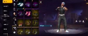 Conta Free Fire Completa: Peitorais, Emotes Raros e Armas...