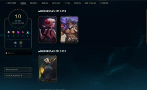 Conta Lol Mestre e Diamante 1 Flex Handlvl 2019 - League of Legends