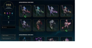 Conta League of legends 1141 Skins, Lvl 755 LOL
