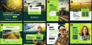 Arte Agronegócio PSD Premium (Design Editável/Profissional)