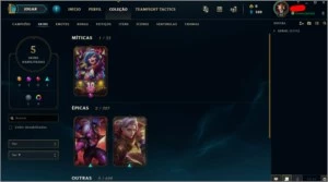 Conta Unranked LOL - Nvl 30 c/ Skin Épica - League of Legends